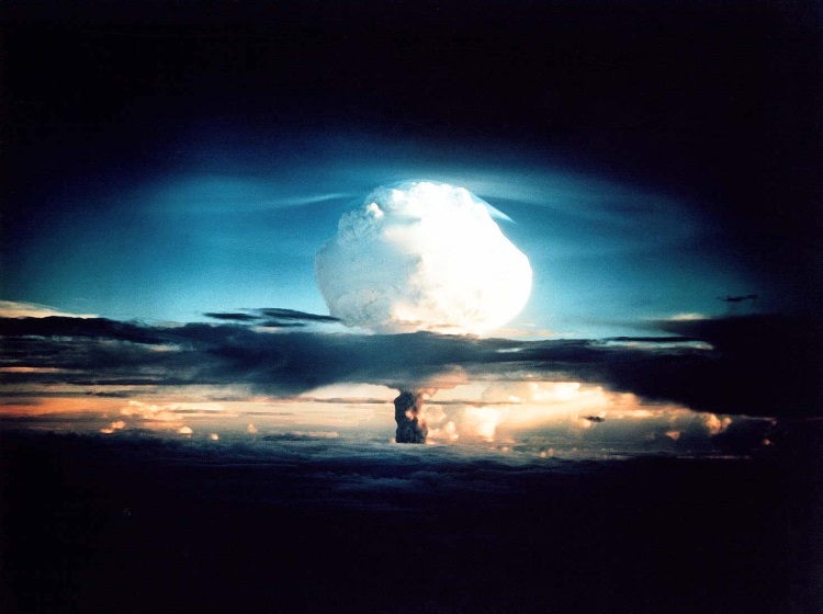 Solar energy: first thermo nuclear blast on Earth (1953)